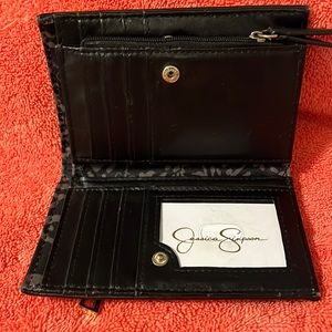 Jessica Simpson black wallet